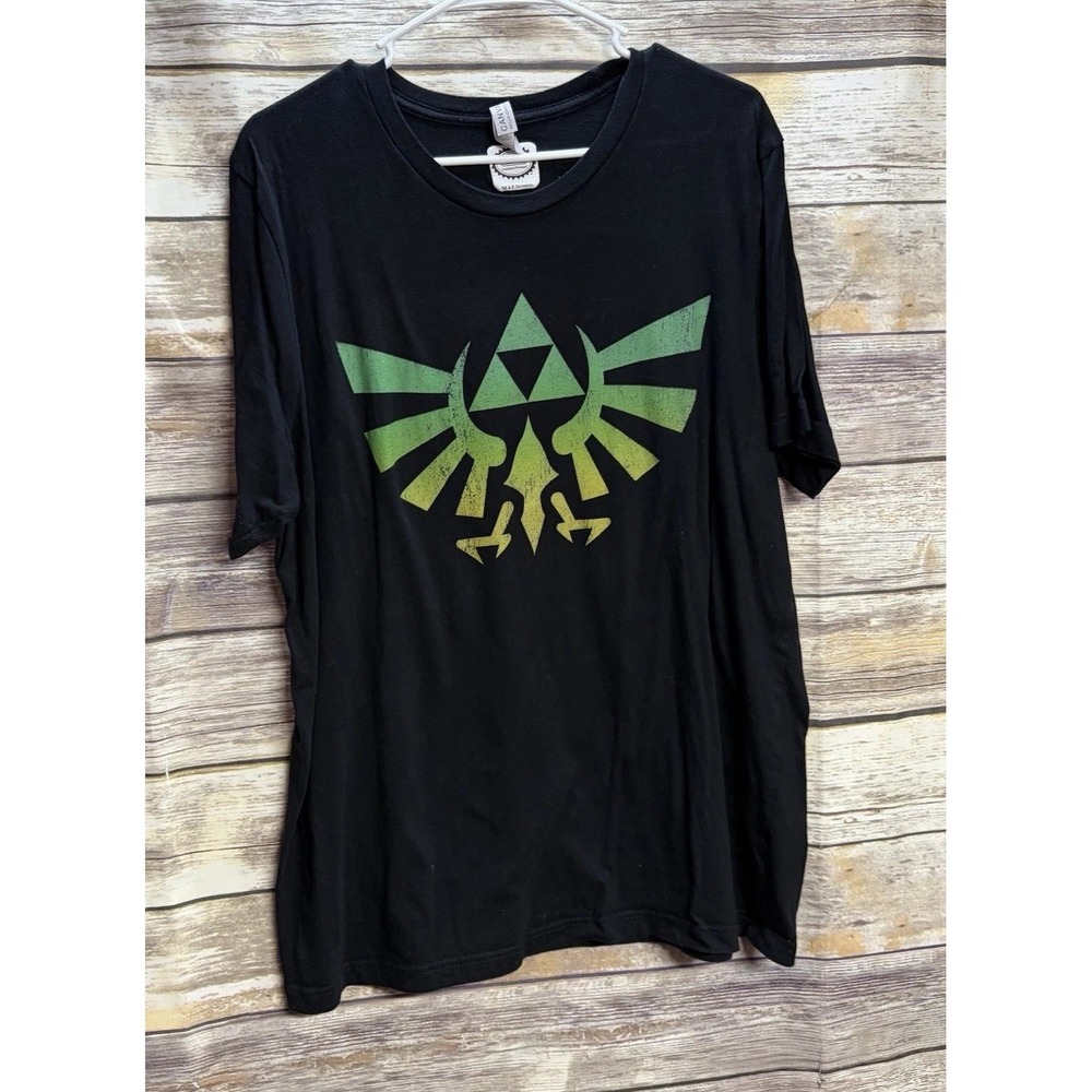 Nintendo The Legend of Zelda Skyward Sword T-Shirt Gray Unisex XL Short Sleeve